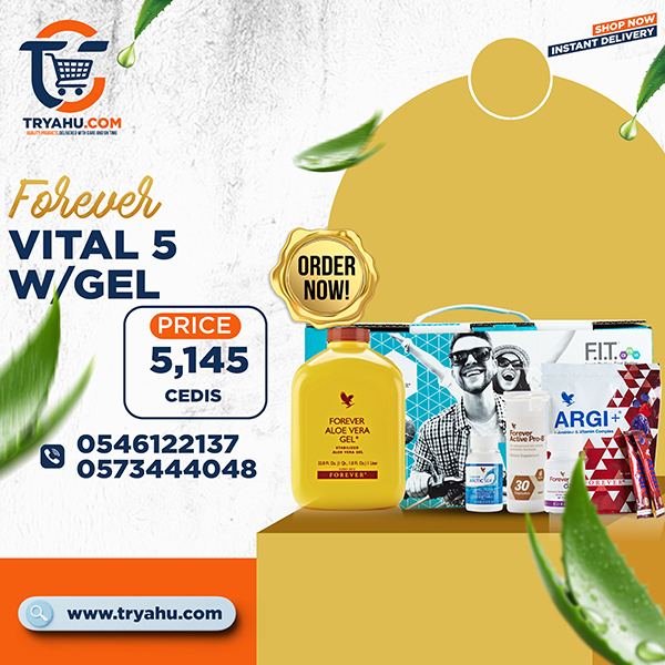 Forever Vital 5 with Aloe Vera Gel Complete Daily Nutrition Pack